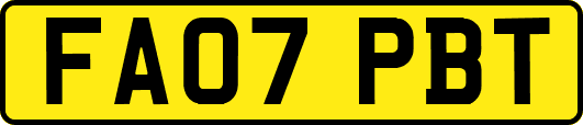 FA07PBT