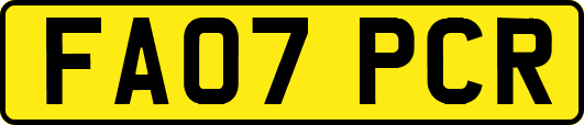 FA07PCR