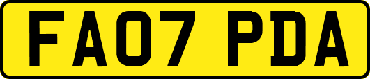 FA07PDA