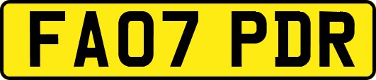 FA07PDR