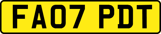 FA07PDT