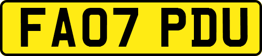FA07PDU