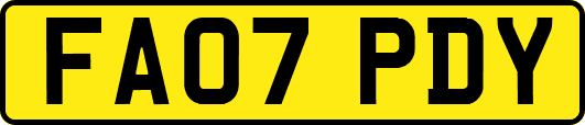 FA07PDY