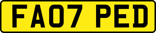 FA07PED