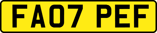 FA07PEF