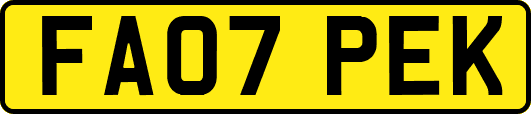 FA07PEK