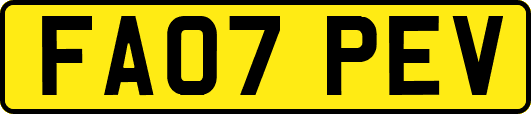 FA07PEV