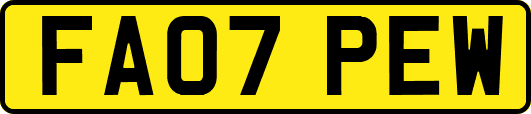 FA07PEW
