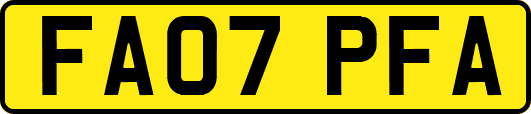 FA07PFA
