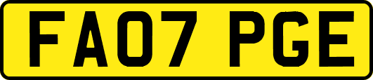 FA07PGE
