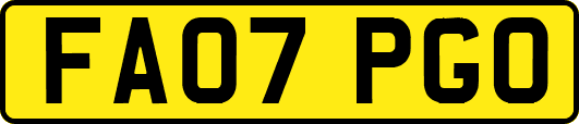 FA07PGO