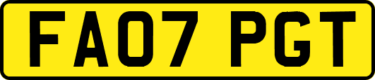 FA07PGT