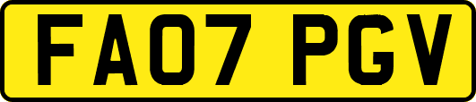 FA07PGV