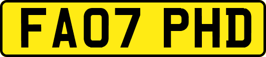 FA07PHD