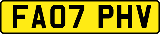 FA07PHV