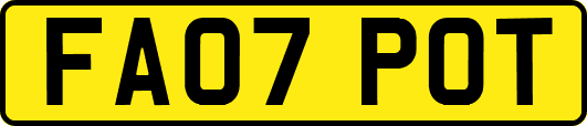 FA07POT