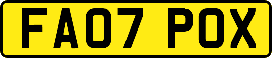 FA07POX