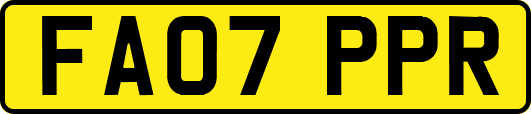 FA07PPR