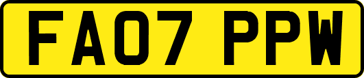 FA07PPW