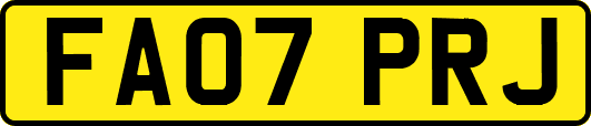 FA07PRJ