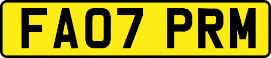 FA07PRM