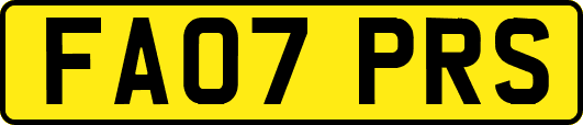 FA07PRS