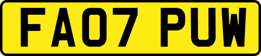 FA07PUW