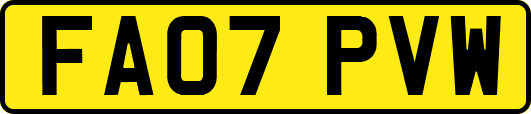 FA07PVW