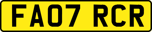 FA07RCR