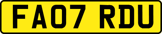 FA07RDU