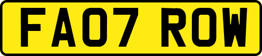FA07ROW