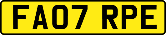FA07RPE