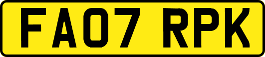 FA07RPK