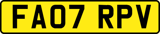 FA07RPV