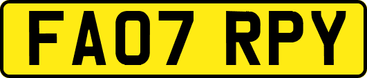 FA07RPY