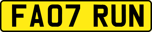 FA07RUN