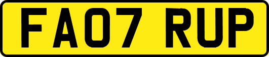 FA07RUP