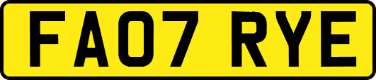 FA07RYE