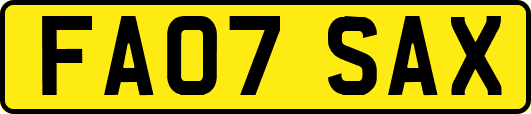 FA07SAX