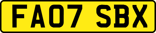 FA07SBX