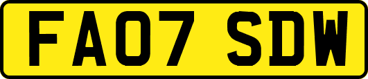 FA07SDW