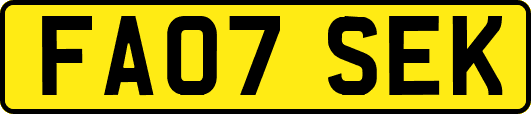 FA07SEK