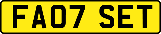 FA07SET