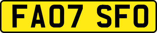 FA07SFO