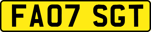 FA07SGT