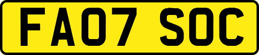 FA07SOC