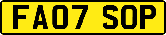 FA07SOP