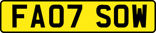 FA07SOW