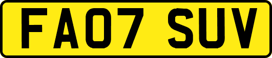 FA07SUV