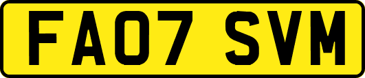 FA07SVM